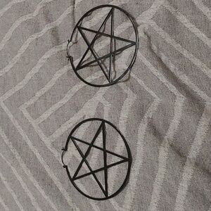 Pentagram Earrings